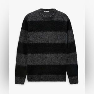 ZARA CONTRAST STRIPED SWEATER